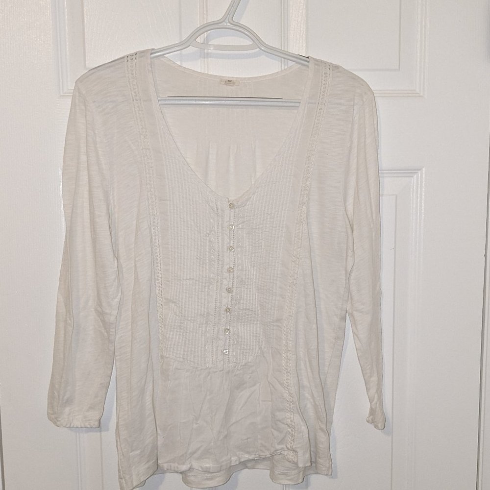 J. crew lightweight blouse  size medium